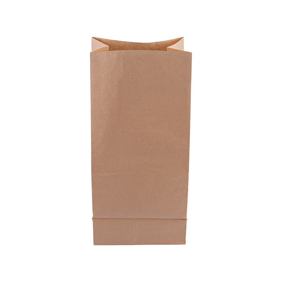 Bolsas de papel de fondo kraft de nivel personal de tamaño personalizable