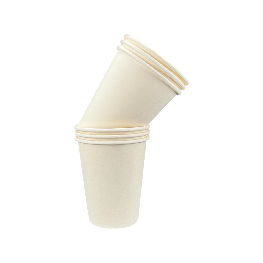 Vaso de papel de pared simple de 8 oz/8 oz