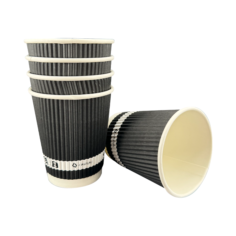 Vasos de papel de doble pared de 8 oz
